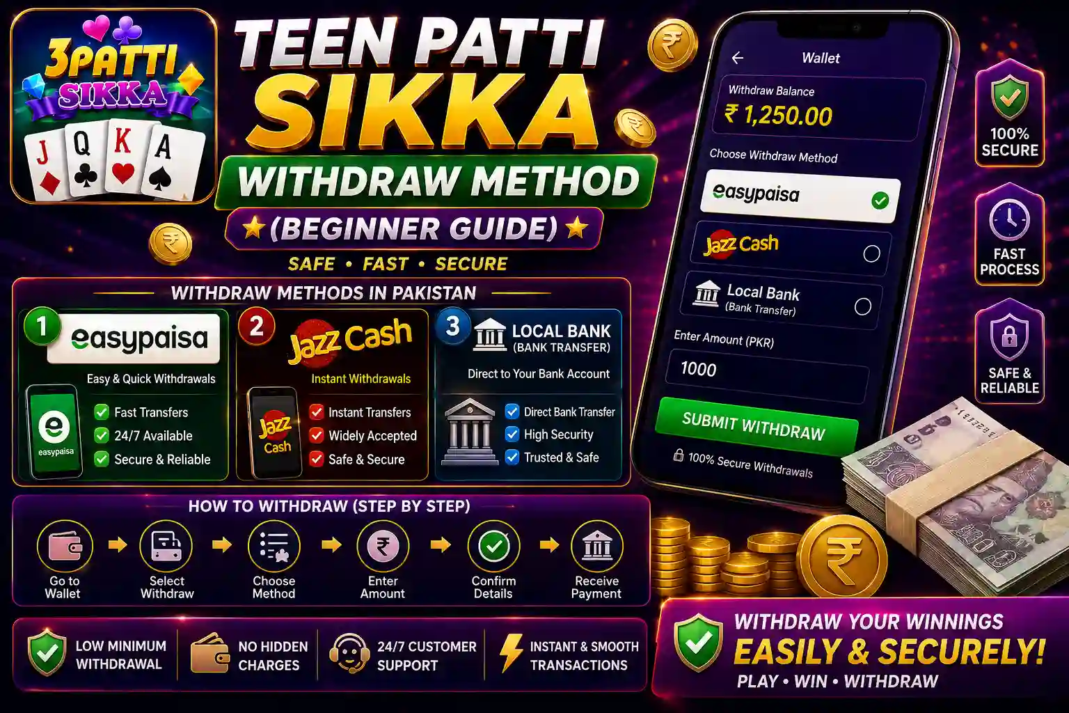 Teen Patti Sikka Withdraw Guide